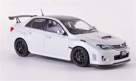 Subaru Impreza Wrx Sti S Miniature Nbr Challenge Package Blanche