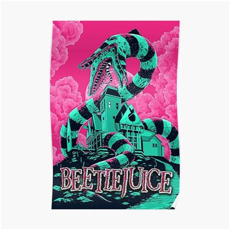 Beetlejuice Poster For Sale By Belkech Redbubble