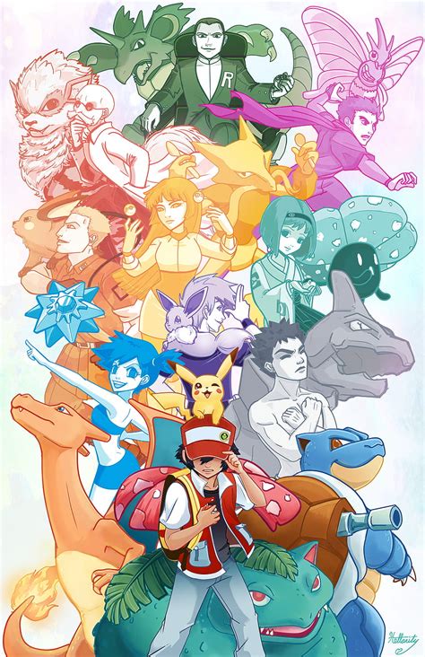 Indigo League Art By Op Pokemon Hd Phone Wallpaper Pxfuel