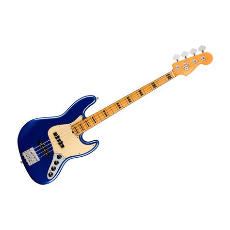 Fender American Ultra Jazz Bass Mn Cobra Blue Basse Electrique