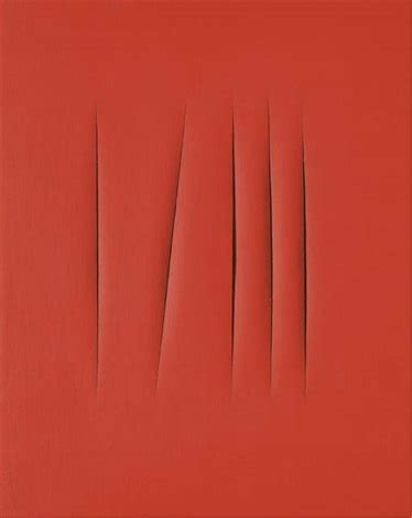 Concetto Spaziale Attese By Lucio Fontana On Artnet