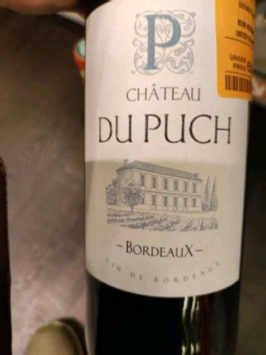 Ch Teau Du Puch Les Rosiers Bordeaux Vivino Canada