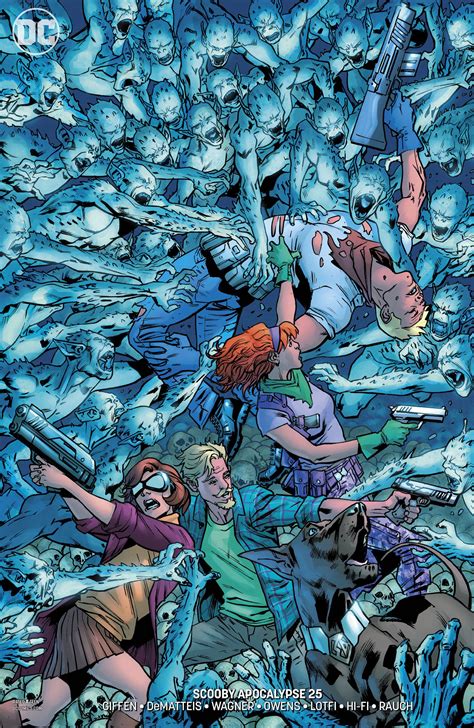 Scooby Apocalypse 25 Variant Cover