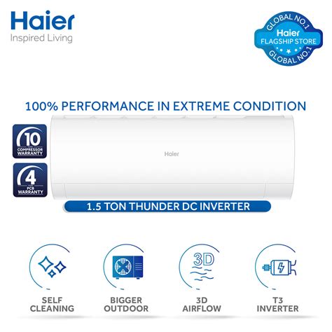 Haier HSU 18HFT Thunder T3 Inverter Price In Pakistan