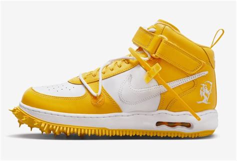 Nike Air Force 1 Mid x Off-White “Varsity Maize” Release Details