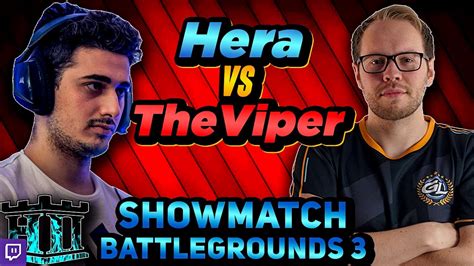 Hera Vs TheViper Battlegrounds 3 Showmatch BO5 300 AoE2 YouTube