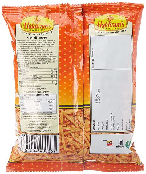 Haldirams Nagpur Punjabi Tadka G Shaista S Mini Mart