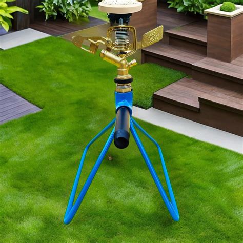 Buy RedBuild Automatic 360 Degree Rotating Brass Sprinkler With Stand