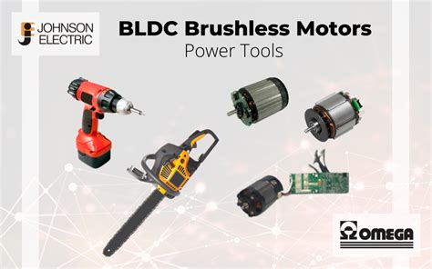 Motori Brushless BLDC Per Elettroutensili Johnson Electric Omega Fusibili