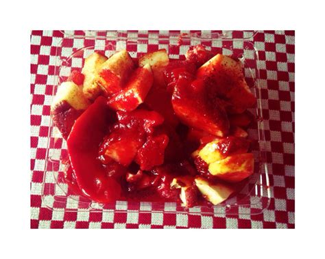 Manzana con chamoy miguelito tajín y gomitas enchiladas Manzanas