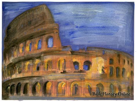 Colosseum Painting At Explore Collection Of