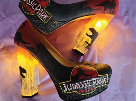 Jurassic Park Heels Weird Things You Can Buy