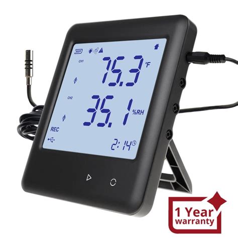 Htm 352 Data Logger Thermo Hygrometer Thermometer Temperature And Humi