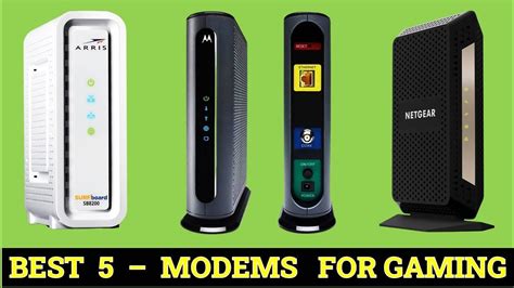 Top Best Modems For Gaming Youtube