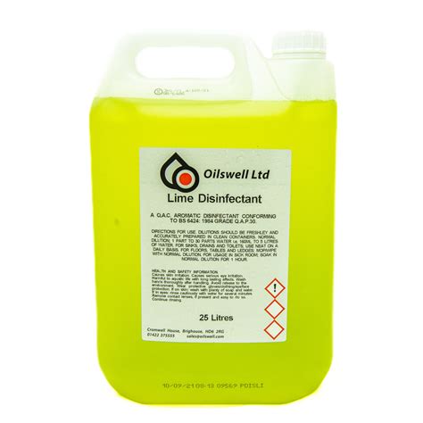 Lime Disinfectant 5l Oilswell Ltd