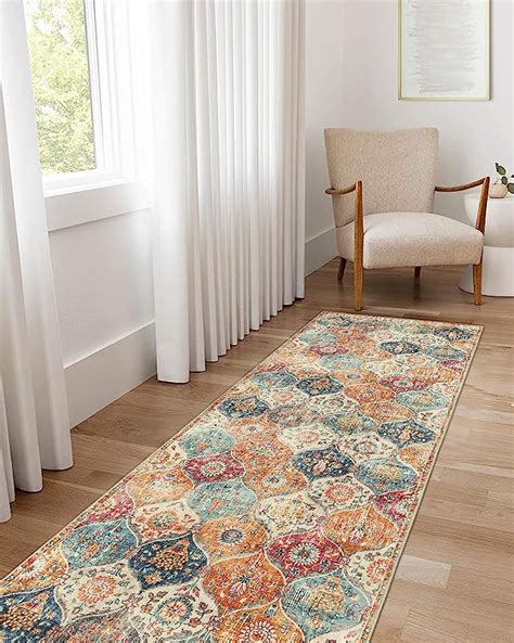 Amazon Lahome Moroccan Trellis Washable Runner Rug 2x6 Rug