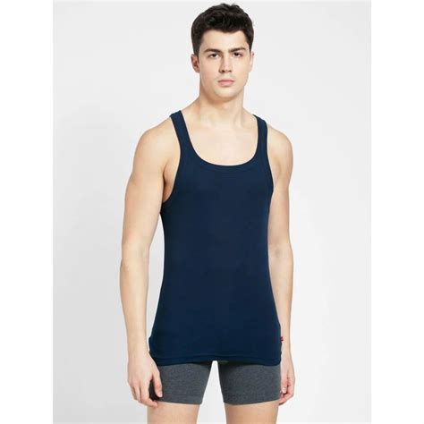 Combed Cotton Plain Medium Jockey Men Vest At Rs 698 Piece In Madurai