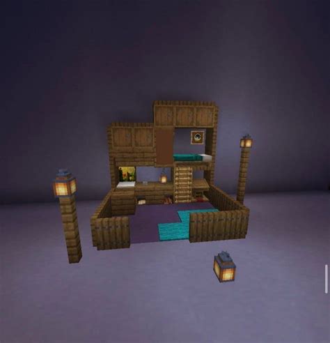 Cama Minecraft Minecraft Designs Minecraft Decorations Minecraft Houses