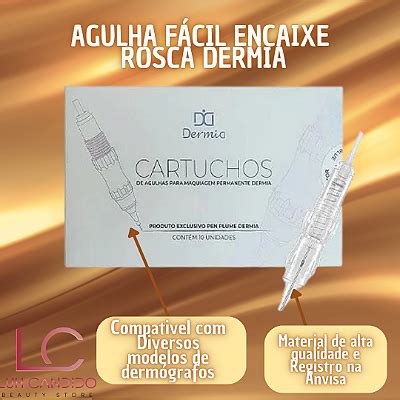 AGULHAS FACIL ENCAIXE Luh Candido Beauty Store