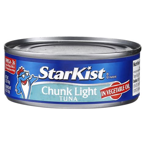 Starkist Chunk Light Tuna In Oil 5 Oz Canned Tuna And Seafood Meijer