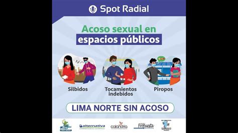 Spot radial acoso sexual en espacios públicos YouTube