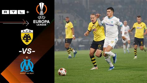 Aek Athen Vs Olympique Marseille Highlights Tore Uefa Europa