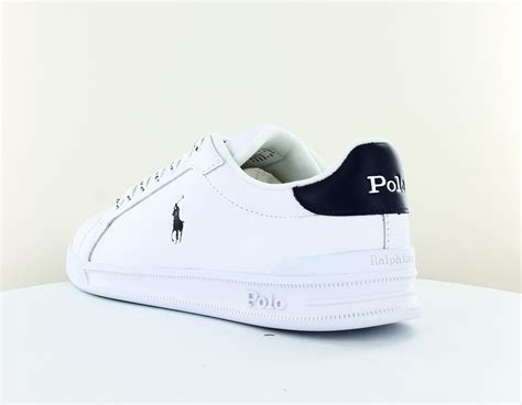 Polo Ralph Lauren Hrt Ct Ii Blanc Bleu Marine