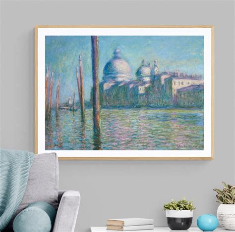 Le Grand Canal by Claude Monet Fine Art Print Poster Paper - Etsy