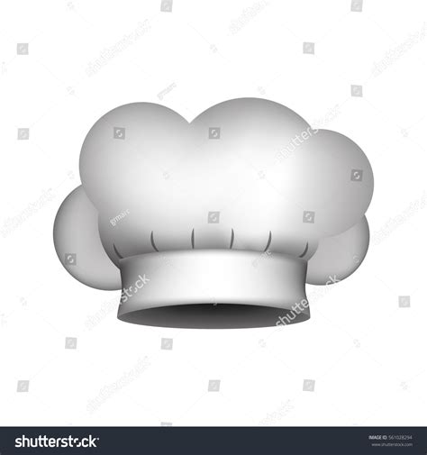 Realistic Silhouette Chefs Hat Stock Vector Royalty Free 561028294