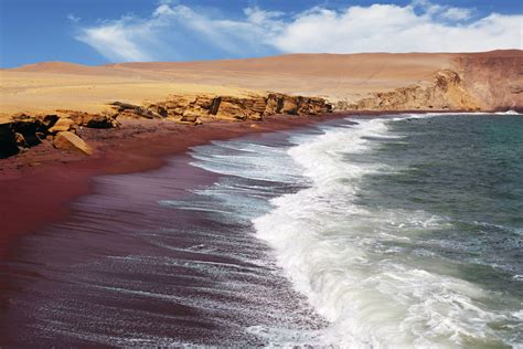 Playa Roja Reserva Natural Paracas Peru Marie Lisch Flickr