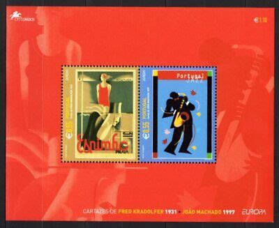 Portugal 2003 Europa Cept Music Jazz Souvenir Sheet MNH EBay