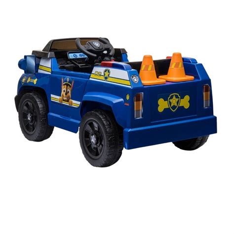 Carro Elétrico Infantil De Policia 12v Patrulha Canina Chase ZOOM