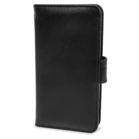 Olixar Premium Genuine Leather Samsung Galaxy S Wallet Case Black