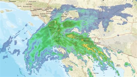 Fierce Winds Heavy Rains Hit Southern California On Kays Fringes