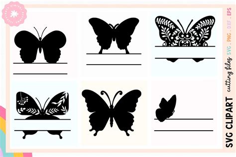 Butterfly Svg Cut Files Butterfly Png Graphic By Illuztrate