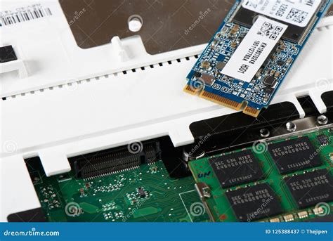 M.2 SSD and slot editorial photography. Image of hardware - 125388437