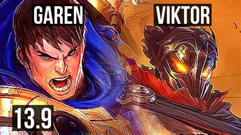 Garen Vs Viktor Mid M Mastery Godlike Games Kr