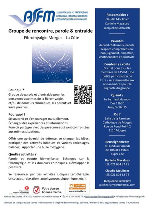 Morges La C Te Suisse Fibromyalgie