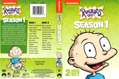 Rugrats Season 1 (2017) R1 DVD Cover - DVDcover.Com