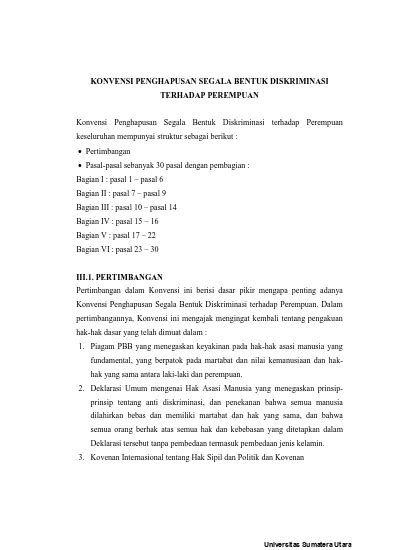 Konvensi Penghapusan Segala Bentuk Diskriminasi Terhadap Perempuan