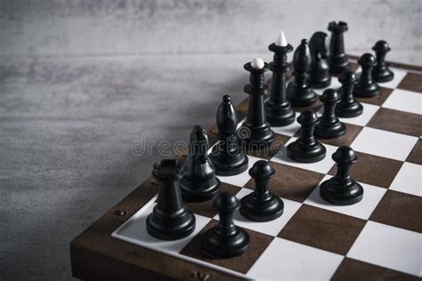 Jogo De Mesa Da Xadrez Imagem De Stock Imagem De Tabuleiro