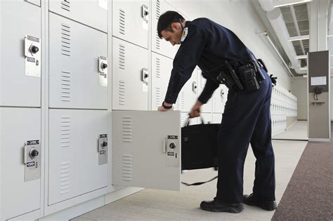 Gear bag lockers at police department - Spacesaver Intermountain