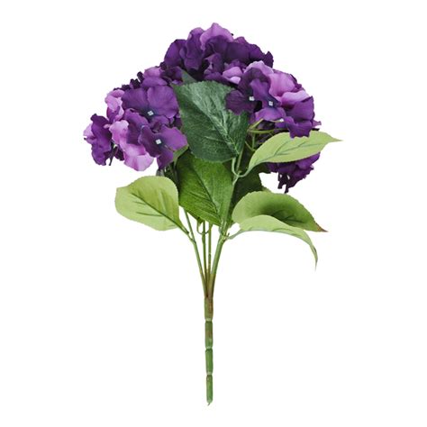 Kunstmatige Hortensia Bloem 5 Grote Hoofden Boeket Grandado