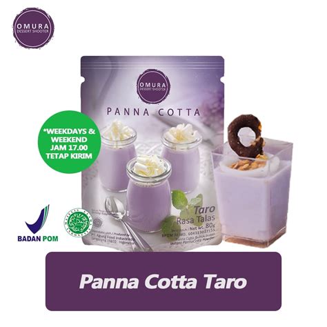 Jual PANNA COTTA Panna Cotta Pudding Sutra Ala Italia Rasa Taro Susu