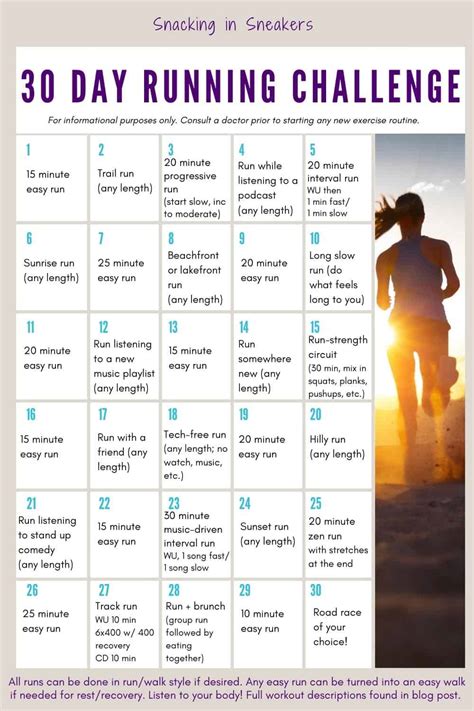 Calendar Running Challenge - Devan Stafani