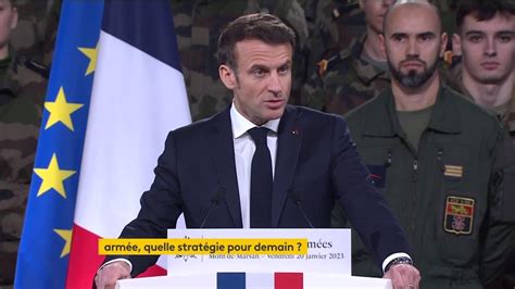 Emmanuel Macron annonce que le budget de l armée atteindra 400