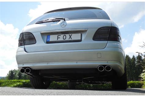 Fox Duplex Sportauspuff Mercedes E Klasse Kombi S Bj