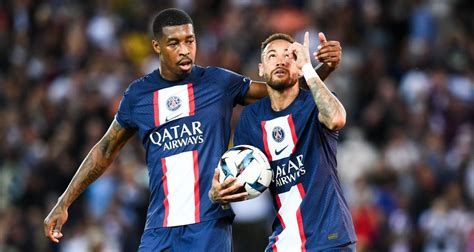 PSG Neymar Kimpembe Nuno Mendes plusieurs absents face à Lorient