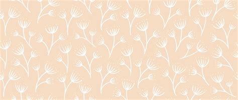 Premium Vector Nude Floral