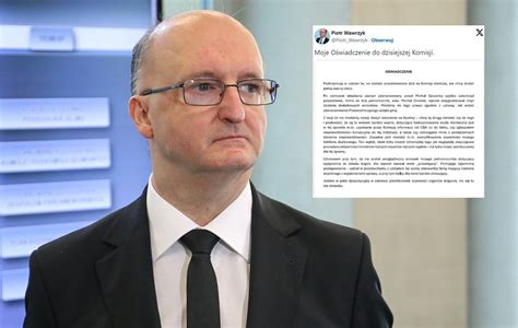 Wawrzyk zabrał głos po posiedzeniu komisji ds afery wizowej